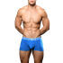 -"Almost Naked Hang-Free Cotton Boxer - Electric Blue" 