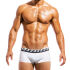 - "Iconic Brazil Cut Boxer - White" 