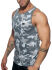 - "Washed Camo Tank Top - Camouflage / Charcoal" 