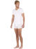  "Tensel Soft - Tee-Shirt V Neck White" (. !) 