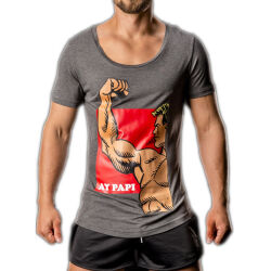  "Kette Berlin Ay Papi Shirt - Dark Grey" (SALE!) 