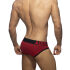 - "Open Fly Cotton Briefs - Black" 
