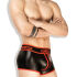 - "Regular Rear Trunk Shorts - Black/Red" 