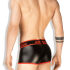 - "Regular Rear Trunk Shorts - Black/Red" 