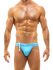 - "Glam Meander Tanga Briefs - Aqua" 