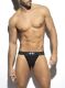 - "Recycled Rib Band Thong - Black" 