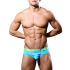 - "Trophy Boy For Hung Guys Briefs - Aqua" 