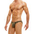 - "Back T Low Cut Briefs - Khaki" 