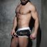 - "Camo Stripe Fetish Boxer - White" 