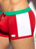 - "Flags Swim Trunk - Red" 