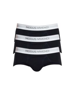 - "Staple 3-pack Fly Briefs - Black" 