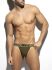 - "Recycled Rib Band Thong - Khaky" 