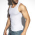 - "Recycled Rib Sports Tank Top - White" 