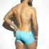 - "Plain Rocky Mini Shorts - Turquoise" 