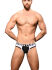 - "Show-It Sports Briefs - Black/White" 