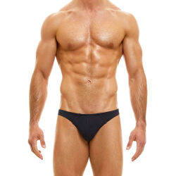 - "Back T Low Cut Briefs - Black" 