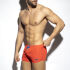 - "Plain Rocky Mini Shorts - Orange" 