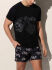  "90500 - T-Shirt with Motocycle Print Negro" (. !) 
