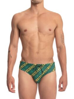 - "Allower Diagonal Swim Briefs - Bi Color" 