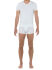  "Classic - Cotton Modal Tee-Shirt V Neck White" (. !) 