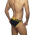 - "Open Fly Cotton Bikini - Yellow" 