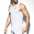 - "Fit V Tank Top - White" 