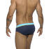 - "Sport Detail Binding Briefs - Navy" 