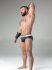 - "Armored - Rubber Look Briefs - Black" 