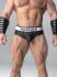 - "Armored - Rubber Look Briefs - Black" 