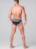 - "Youngero Generation Y - Men's Fetish Briefs Zipped Rear - Neon White" 