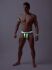 - "Youngero - Men's Fetish Jockstrap - Neon Green" 
