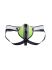- "Youngero - Men's Fetish Jockstrap - Neon Green" 
