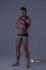 - /  "Youngero - Men's Fetish Briefs Mesh Open Rear - Neon Green" 