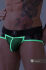 - /  "Youngero - Men's Fetish Briefs Mesh Open Rear - Neon Green" 