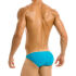 - "Ribbed Low Cut Brief - Turquoise" 