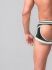 - "Youngero Generation Y - Men's Fetish Trunks Open Rear - Neon White" 
