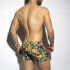 - "Hawaiian Swim Shorts - Black" 