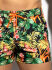 - "Hawaiian Swim Shorts - Black" 