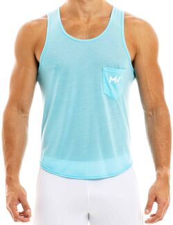 - "Peace Tanktop - Aqua" 