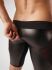   "Armored - Men's Fetish Shorts Zipped Rear - Red" 