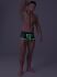 - "Youngero - Men's Fetish Trunks Mesh Open Rear - Neon Green" 