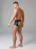 - "Youngero - Men's Fetish Trunks Mesh Open Rear - Neon Green" 