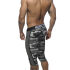    "Fetish Knee Length Pant - Camouflage Charcoal" 