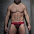 - "Camo Stripe Fetish Jock - Red" 