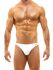 - "Glam Meander Low Cut Briefs - White" 