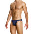 - "Glitter Low Cut Briefs - Blue" 