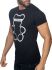  "Bear Round Neck T-Shirt - Black" 