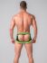 - "Youngero Generation Y - Men's Fetish Trunks Open Rear - Neon Green" 