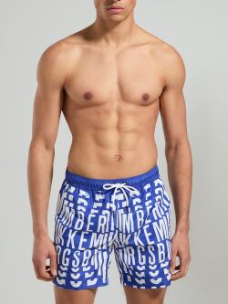 - "All-Over Logo Medium Boardshort - Clematis Blue" (. !) 