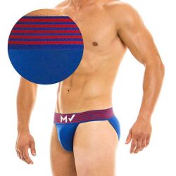 - "Marine Tanga Briefs - Blue" 